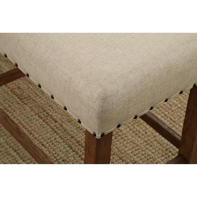 SANIA Rustic Oak Counter Ht. Chair (2/CTN) - Imperial Furniture (Las Vegas, NV) - Multi Location
