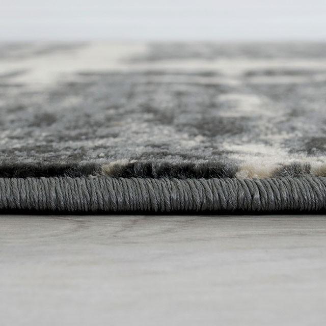 Kozlu Gray/Beige 5' X 7' Area Rug - Imperial Furniture (Las Vegas, NV) - Multi Location
