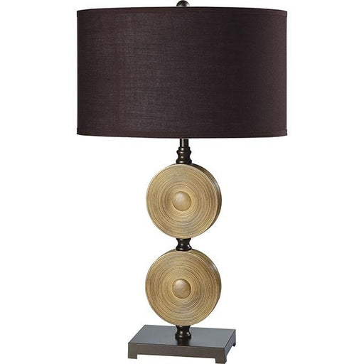 Suzy Light Caramel/Espresso 10"H Table Lamp (2/CTN) - Imperial Furniture (Las Vegas, NV) - Multi Location