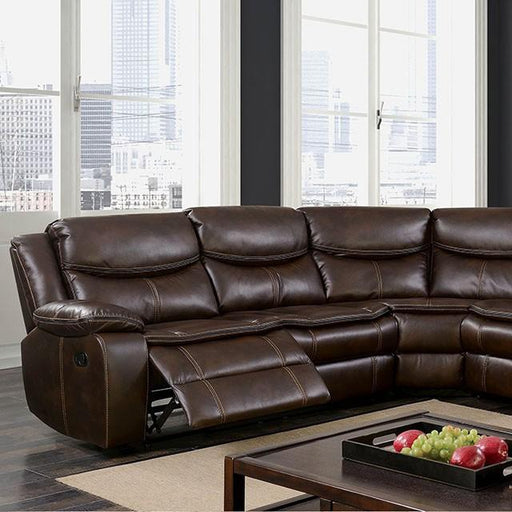 Pollux Brown Sectional - Imperial Furniture (Las Vegas, NV) - Multi Location