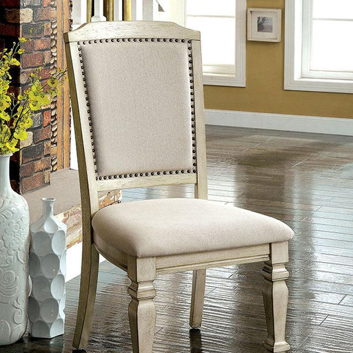 HOLCROFT Antique White/Ivory Side Chair (2/CTN) - Imperial Furniture (Las Vegas, NV) - Multi Location