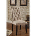 Mashall Beige/Antique Black Side Chair, Ivory (2/CTN) - Imperial Furniture (Las Vegas, NV) - Multi Location