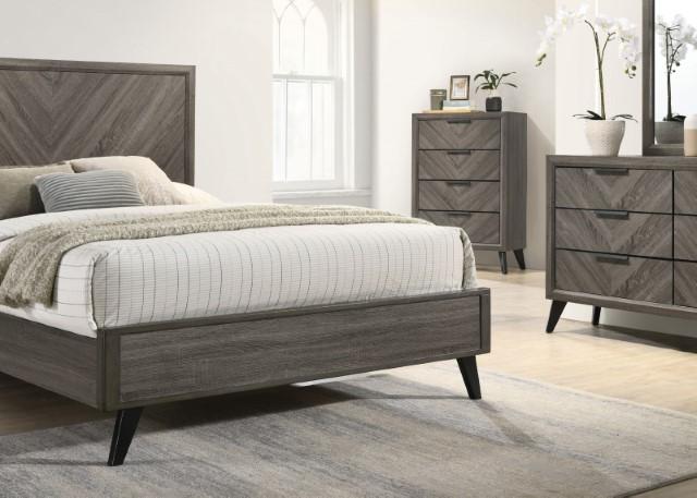 VAGAN Cal.King, E.King, & Queen Bed - Imperial Furniture (Las Vegas, NV) - Multi Location