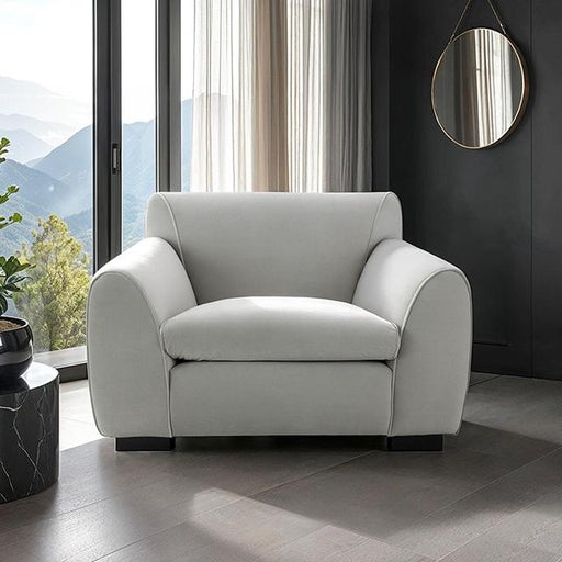 Severo Chair Light Gray - Imperial Furniture (Las Vegas, NV) - Multi Location