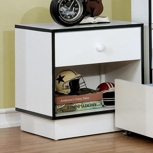 Bobbi Night Stand Blue - Imperial Furniture (Las Vegas, NV) - Multi Location