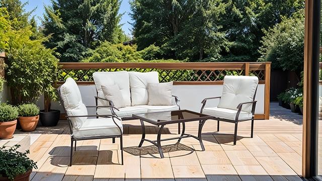 Arezzo 5 Pc. Outdoor Furniture Set - Imperial Furniture (Las Vegas, NV) - Multi Location