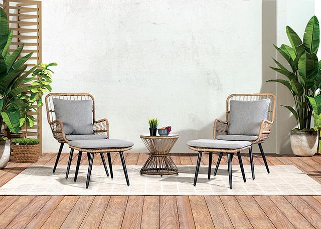 Chandu 6 Pc. Conversation Set - Imperial Furniture (Las Vegas, NV) - Multi Location