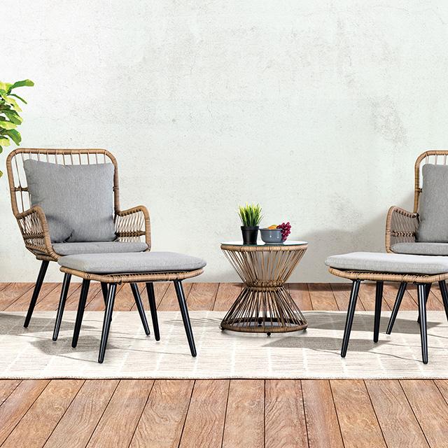 Chandu 6 Pc. Conversation Set - Imperial Furniture (Las Vegas, NV) - Multi Location