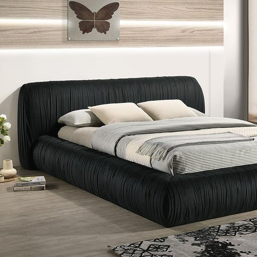 Palmdale Bed Black & Ivory - Imperial Furniture (Las Vegas, NV) - Multi Location