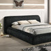 Palmdale Bed Black & Ivory - Imperial Furniture (Las Vegas, NV) - Multi Location