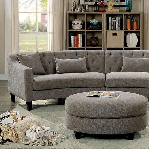 SARIN Warm Gray Sectional - Imperial Furniture (Las Vegas, NV) - Multi Location