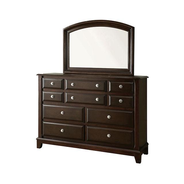 Litchville Brown Cherry Mirror - Imperial Furniture (Las Vegas, NV) - Multi Location