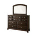 Litchville Brown Cherry Mirror - Imperial Furniture (Las Vegas, NV) - Multi Location