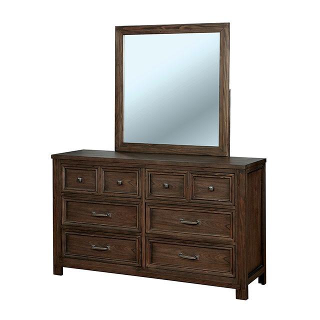 Tywyn Dark Oak Mirror - Imperial Furniture (Las Vegas, NV) - Multi Location