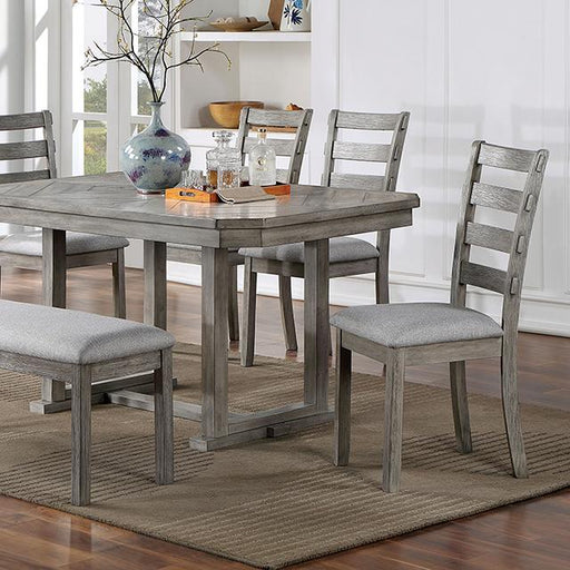 LAQUILA Dining Table, Gray - Imperial Furniture (Las Vegas, NV) - Multi Location
