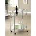 LOULE Chrome Serving Cart - Imperial Furniture (Las Vegas, NV) - Multi Location