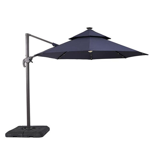 Nuti 10 Ft Round Umbrella w/ LED Light + 37" Large Base - Imperial Furniture (Las Vegas, NV) - Multi Location