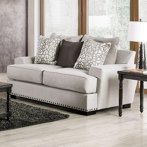 PICOTEE Loveseat, Light Gray/Black - Imperial Furniture (Las Vegas, NV) - Multi Location