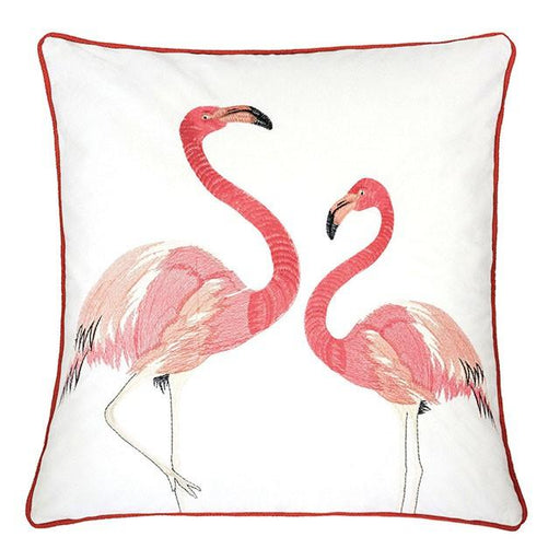 Lina Flamingo 20" X 20" Pillow, Pair Flamingo - Imperial Furniture (Las Vegas, NV) - Multi Location