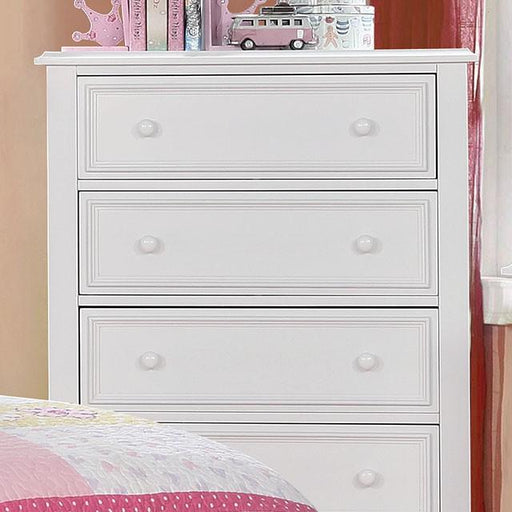 OLIVIA White Chest - Imperial Furniture (Las Vegas, NV) - Multi Location