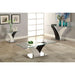 SLOANE White/Dark Gray/Chrome End Table - Imperial Furniture (Las Vegas, NV) - Multi Location
