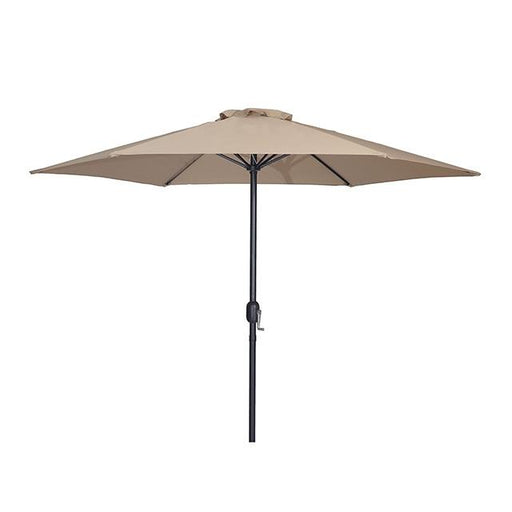 Lali 9 Ft Outdoor Umbrella + 21" Round Base - Imperial Furniture (Las Vegas, NV) - Multi Location