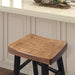 Biasca 29" Stool (2/CTN) White, Brown, & Black - Imperial Furniture (Las Vegas, NV) - Multi Location