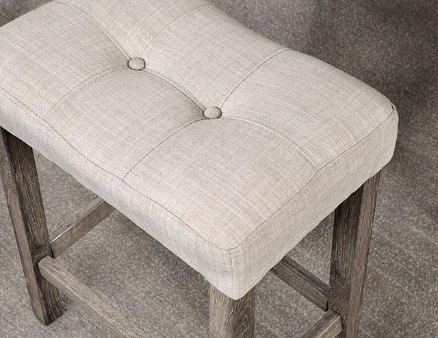 TORREON 5 Pc. Counter Ht. Table Set, Light Gray/Beige - Imperial Furniture (Las Vegas, NV) - Multi Location