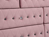 Zohar Bed Black & Pink - Imperial Furniture (Las Vegas, NV) - Multi Location