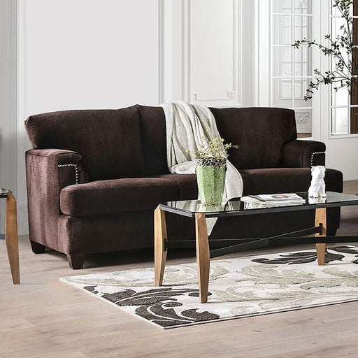 Brynlee Chocolate Sofa (*Pillows Sold Separately) - Imperial Furniture (Las Vegas, NV) - Multi Location