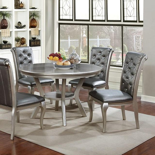 Amina Champagne Round Table - Imperial Furniture (Las Vegas, NV) - Multi Location