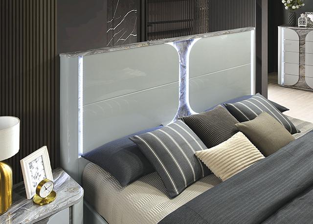 Cleburne E.King & Queen Bed - Imperial Furniture (Las Vegas, NV) - Multi Location