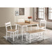 Debbie 5 Pc. Dining Table Set - Imperial Furniture (Las Vegas, NV) - Multi Location