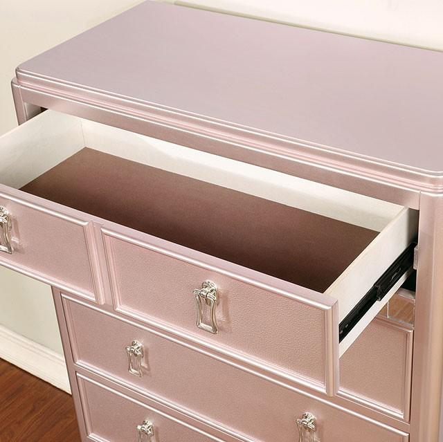 Ariston Rose Gold Chest - Imperial Furniture (Las Vegas, NV) - Multi Location