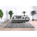 Lowry Gray Sectional w/ Ottoman - Imperial Furniture (Las Vegas, NV) - Multi Location