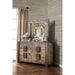AVEIRO Rustic Natural Tone Mirror - Imperial Furniture (Las Vegas, NV) - Multi Location