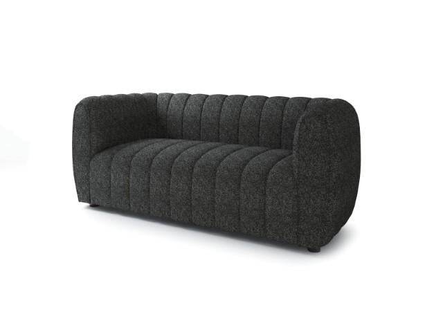 AVERSA Loveseat, Black, Gray, & White - Imperial Furniture (Las Vegas, NV) - Multi Location