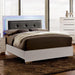 CLEMENTINE Glossy White E.King, Full,& Queen Bed - Imperial Furniture (Las Vegas, NV) - Multi Location