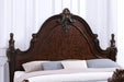 Francione E.King & Queen Bed White & Chrome - Imperial Furniture (Las Vegas, NV) - Multi Location