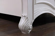 Francione Bed Chrome & Cherry - Imperial Furniture (Las Vegas, NV) - Multi Location