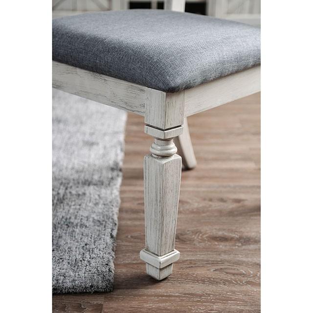 Georgia 6 Pc Dining Table Set with Bench - Imperial Furniture (Las Vegas, NV) - Multi Location