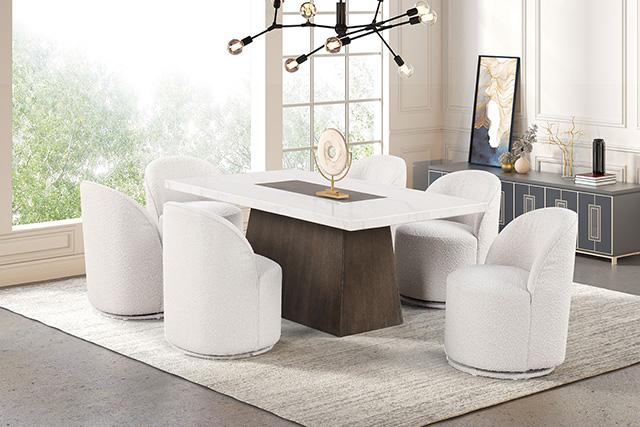 Grasten 7 Pc Dining Table Set - Imperial Furniture (Las Vegas, NV) - Multi Location