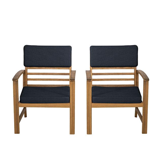 Hana 4 Pc. Patio Set Blue - Imperial Furniture (Las Vegas, NV) - Multi Location