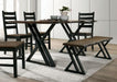 BARBARY Dining Table - Imperial Furniture (Las Vegas, NV) - Multi Location