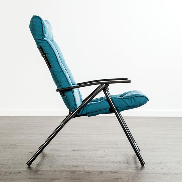 Bastia 3 Pc. Conversation Set Teal & Beige - Imperial Furniture (Las Vegas, NV) - Multi Location