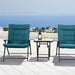 Bastia 3 Pc. Conversation Set Teal & Beige - Imperial Furniture (Las Vegas, NV) - Multi Location