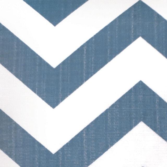 ZOE 18" X 18" Pillow, Blue Chevron (2/CTN) - Imperial Furniture (Las Vegas, NV) - Multi Location
