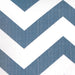 ZOE 18" X 18" Pillow, Blue Chevron (2/CTN) - Imperial Furniture (Las Vegas, NV) - Multi Location