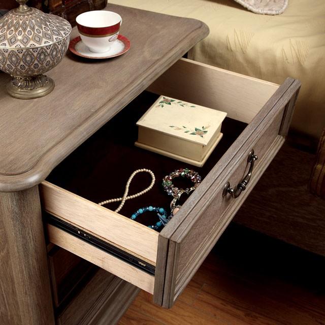 BELGRADE I Rustic Natural Tone Night Stand - Imperial Furniture (Las Vegas, NV) - Multi Location