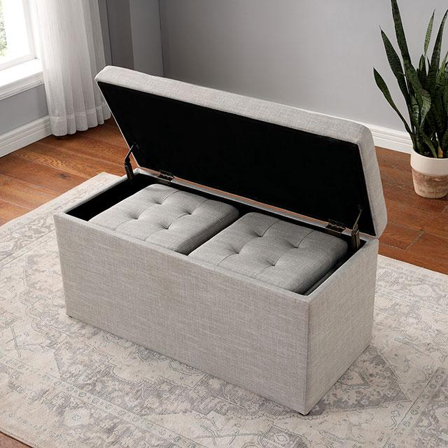DARYN Storage Bench w/ Ottoman - Imperial Furniture (Las Vegas, NV) - Multi Location